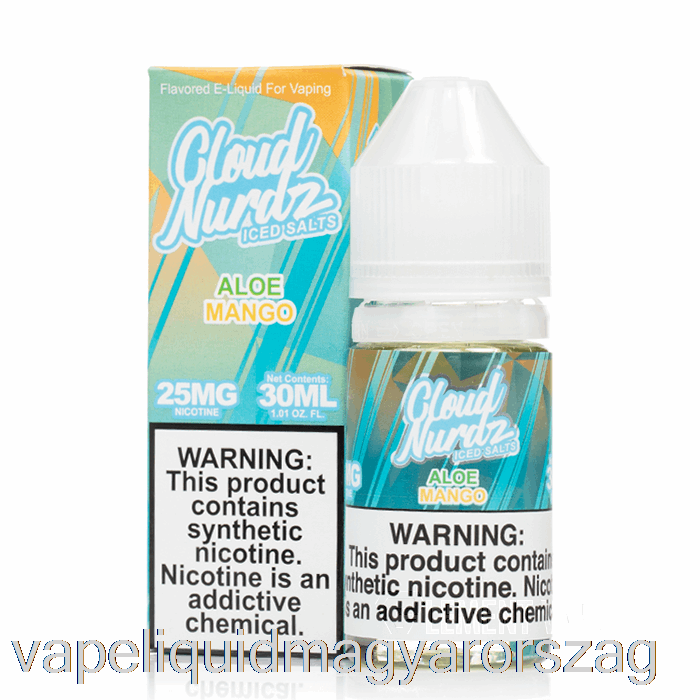 Jeges Aloe Mangó - Felhő Nurdz Sók - 30 Ml 25 Mg Vape E Cigi